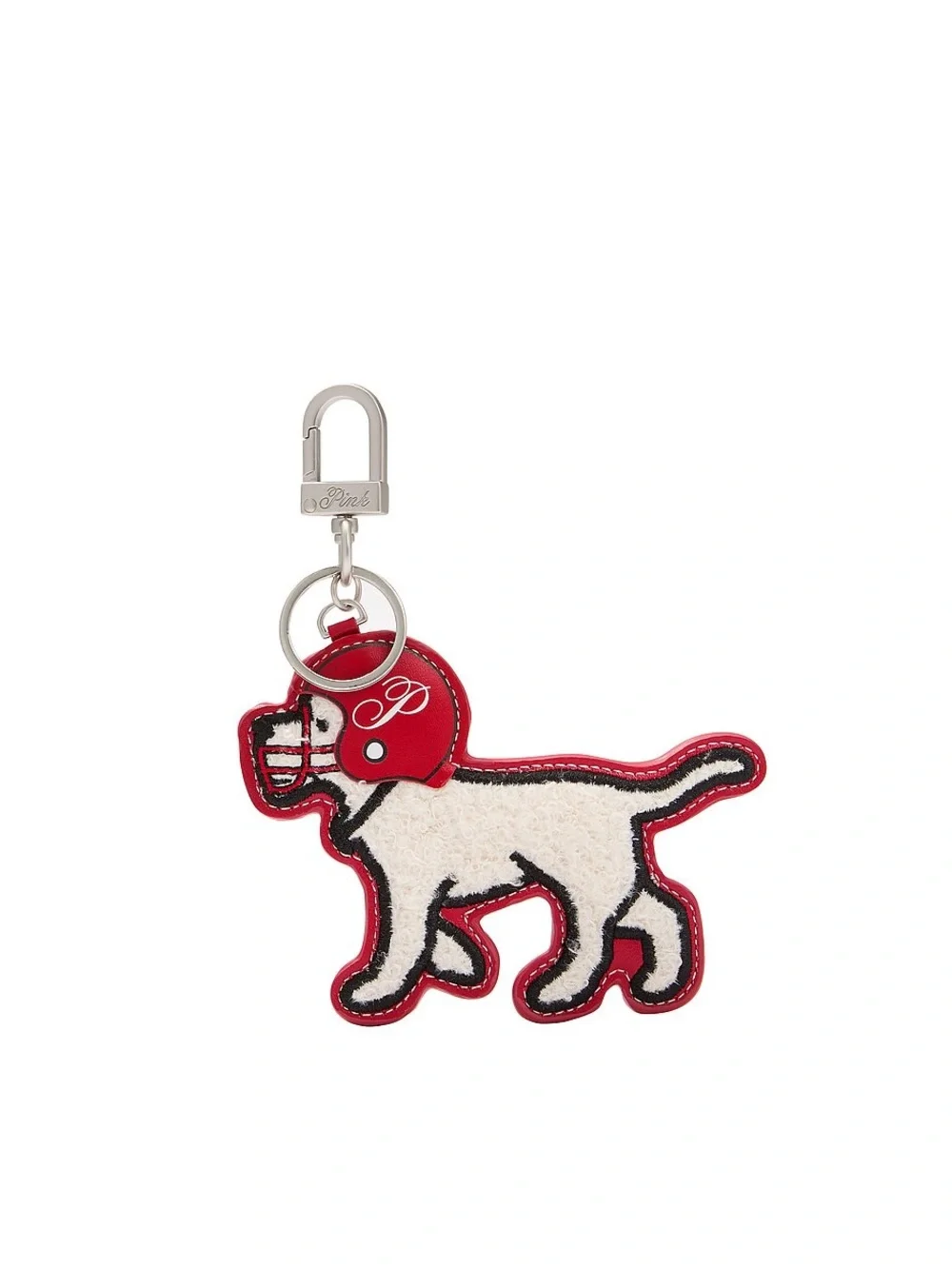 PINK Victorias Secret playful dog